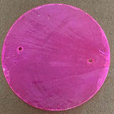 2-Hole 5cm Capiz Shells (15) - Hot Pink