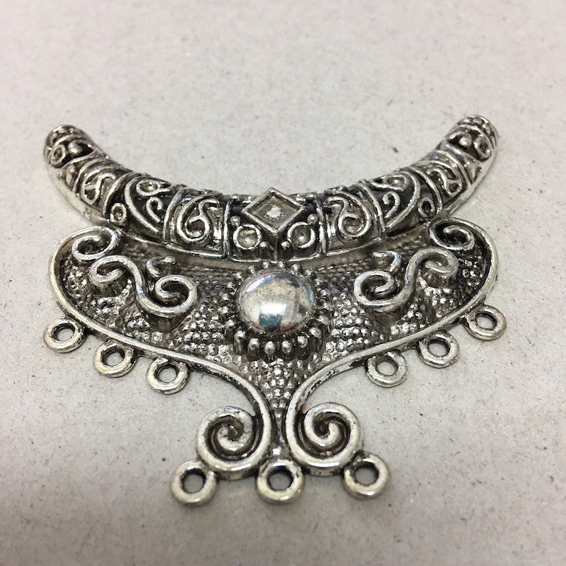 Tibetan Centrepiece (1) - Antique Silver