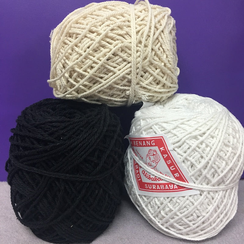 1.5mm - 2mm Natural Cotton Rope