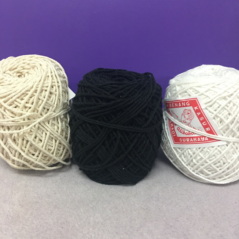 1.5mm - 2mm Natural Cotton Rope