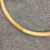 22cm Thin Rattan Hoop - Natural & Handmade