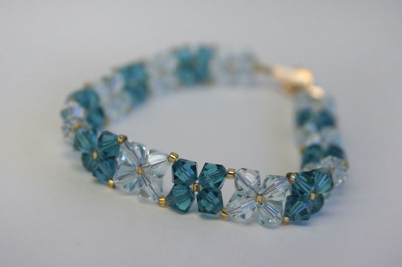 Crystal Daisies Bracelet Pattern