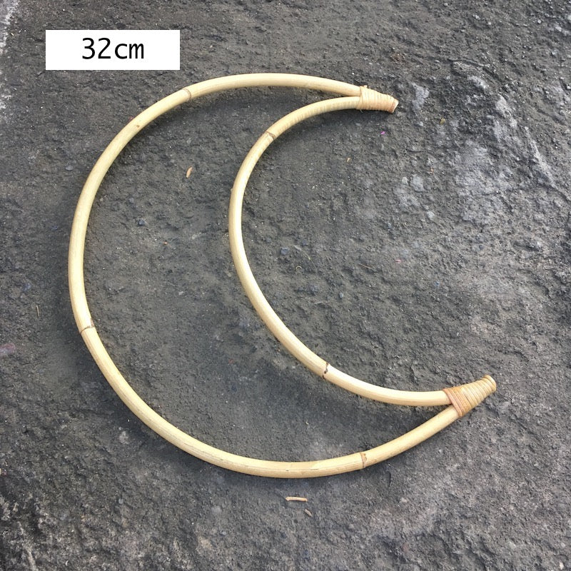 Rattan Natural Hand Made Moons - 35-38cm