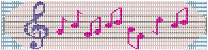 Musical Notes Bracelet Kit