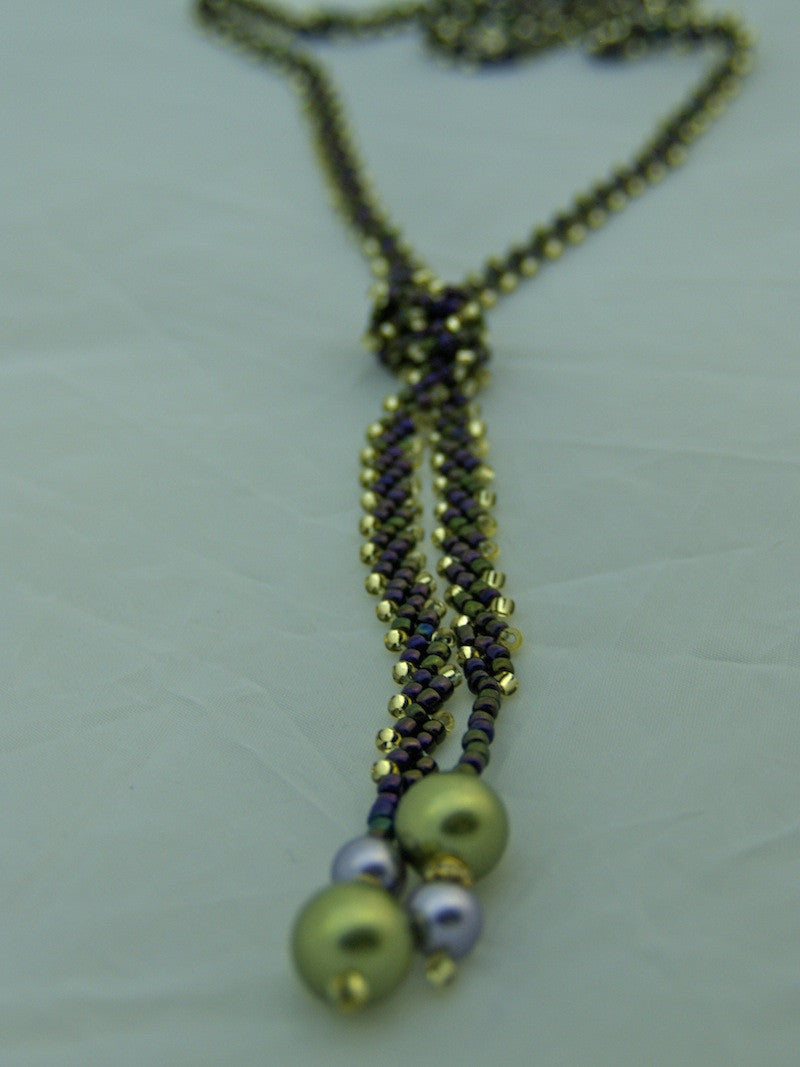 Open Lariat Necklace Pattern