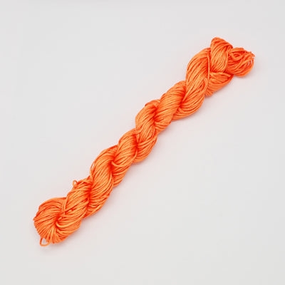 Orange (20m) 1mm Braided Thread – Bead Shack