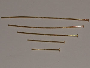 19mm Headpin - Gold - Bead Shack