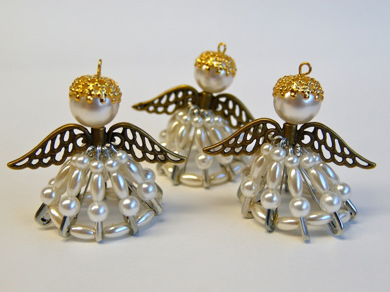 Pin Angel Pattern (made with Safety Pins)