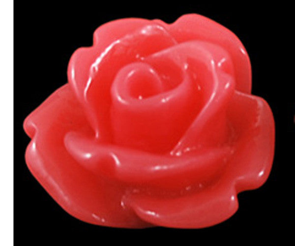 Rose Cabochon 10mm Qty: 2