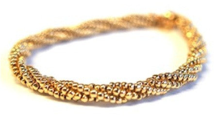 Golden Twist Bracelet Pattern