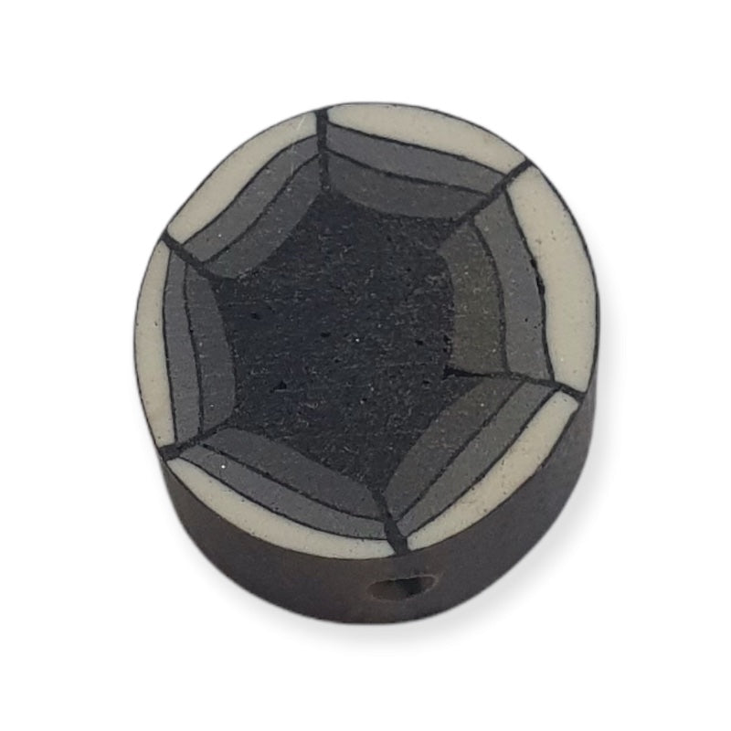 12mm Coin Fimo Beads (10) - Web