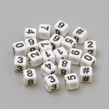Number Beads (Cubes) - 6