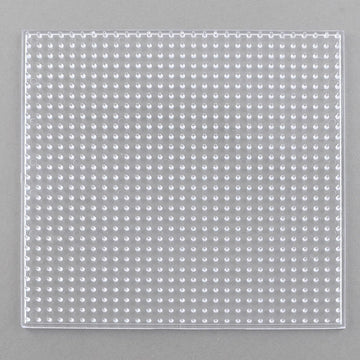 Buy 20 Pieces 5mm Fuse Beads Pegboards Clear Plastic Pegboards Craft Tray  With 20 Pieces Colorful Cards, 4 Pieces White Beads Tweezers Online in  India 