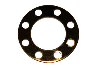 Gold Flat Ring Connector Qty: 10