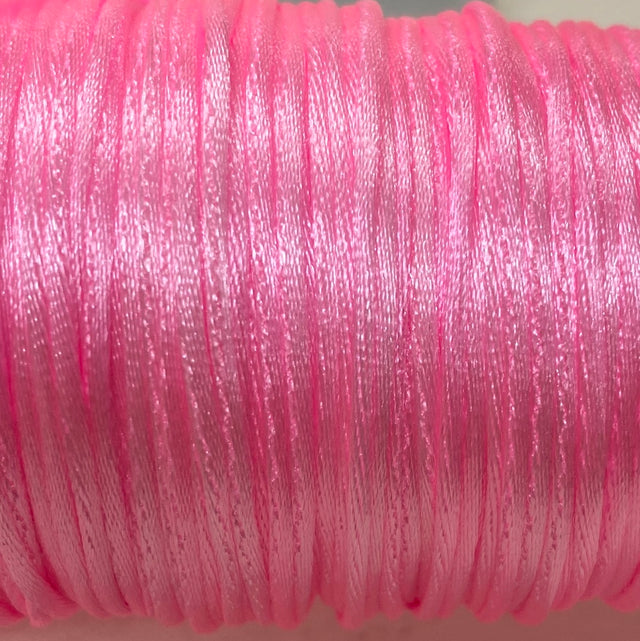 Light Pink (10m) - 2mm Rat Tail - Bead Shack