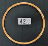 16cm - 17cm Thin Rattan Hoop - Natural & Handmade
