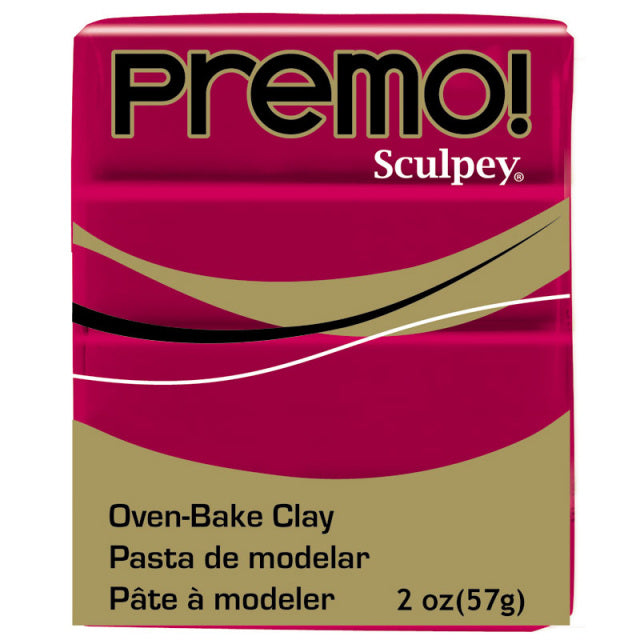 Allzarin Crimson Hue (57g) - Premo! Sculpey Polymer Clay