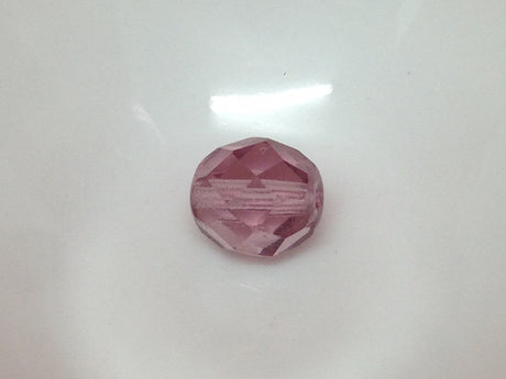 8mm Czech Firepolished Purple - Bead Shack